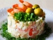Порционный салат с морепродуктами