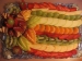 Вариант оформления праздничного стола (фрукты)