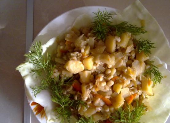 Вкусная перловка