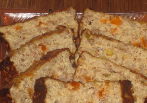 Купечник с творогом и гречкой