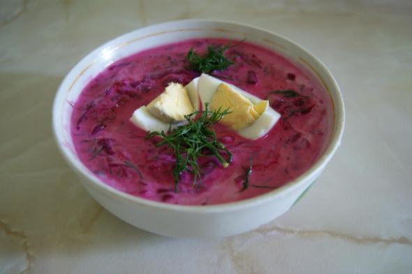Литовский холодный борщ рецепт 👌 с фото пошаговый | Как готовить первые блюда