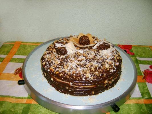 Блинный торт «Крепвиль»