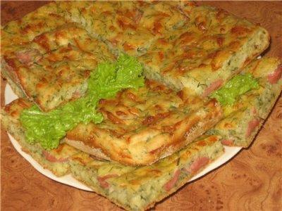 Сырный пирог (закуска)