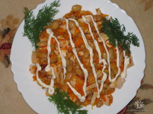 Салат "Фасолинка"