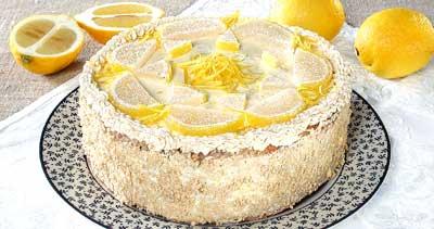 Торт"Лимонный"