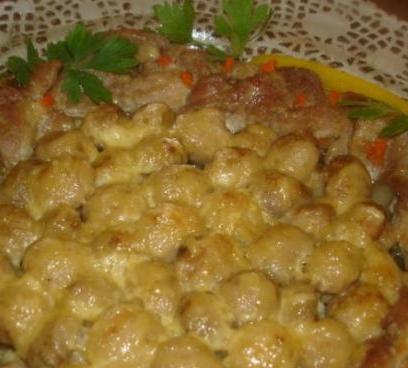 Мясной веночек