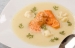 Суп-пюре из цветной капусты с форелью