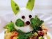 Порционный салат «Кролик на поляне»
